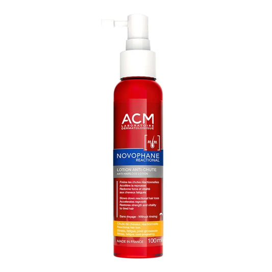 ACM Novophane Reactional lotion 100 ml hiustenlähdön vähentämiseen