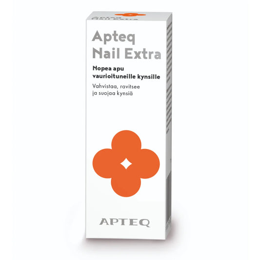 APTEQ Nail Extra vaurioituneille kynsille 11 ml vahvistaa, ravitsee ja suojaa kynsiä