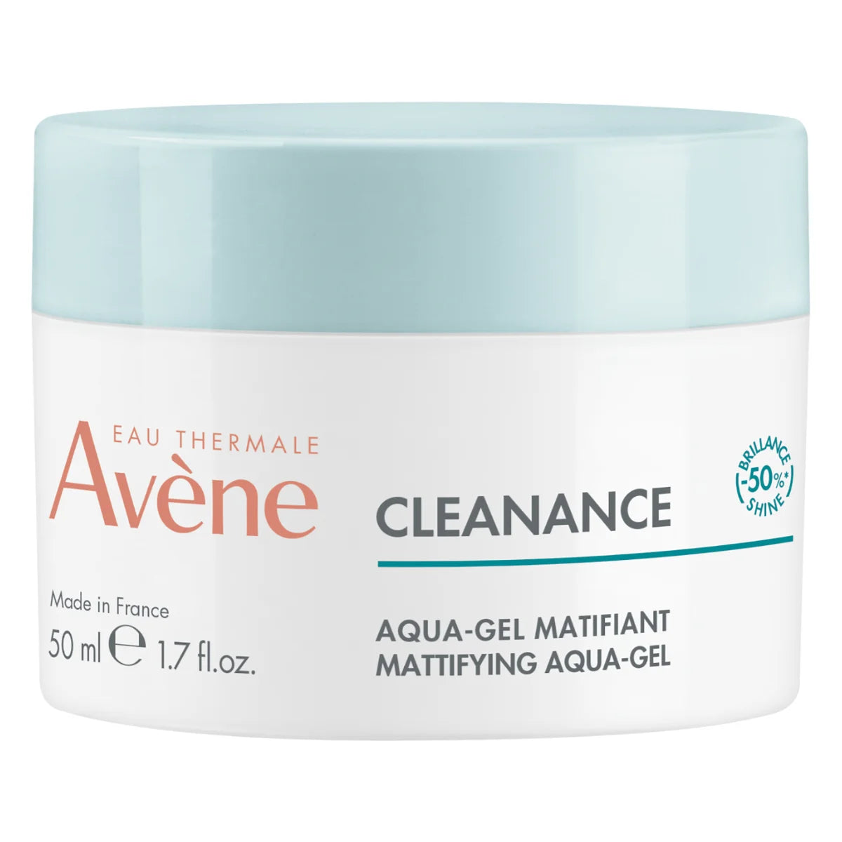 AVENE Cleanance Aqua-gel 50 ml mattapinnan jättävä kasvovoide rasvoittuvalle iholle