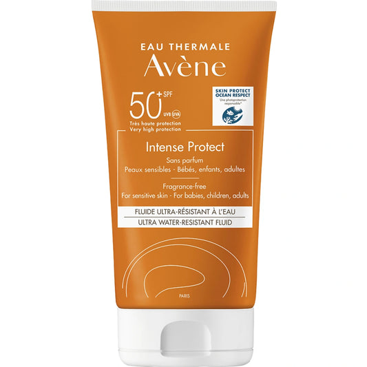 AVENE Sun Intense Protect SPF50+ aurinkosuojavoide herkälle iholle joka ei tunkeudu ihon syvimpiin kerroksiin