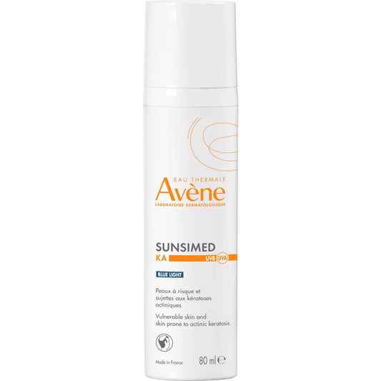 AVENE Sunsimed KA 80 ml lääkinnällinen laite auringon aiheuttamien ihovaurioiden vähentämiseen herkällä iholla