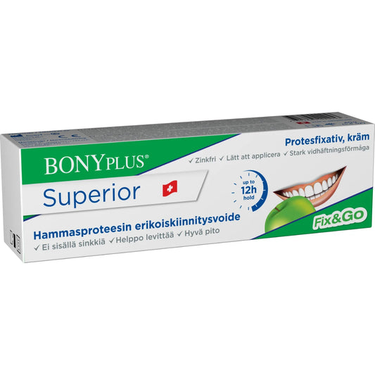 BONYPLUS Superior hammasproteesin erikoiskiinnitysvoide 40 g