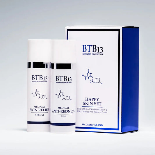 BTB13 Happy Skin Set 30 ml + 30 ml herkälle ja ärtyneelle iholle