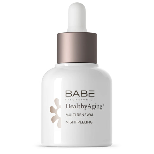 BABE HealthyAging+ Multi Renewal Night Peeling Serum 30 ml uudistava ja kuoriva yöseerumi