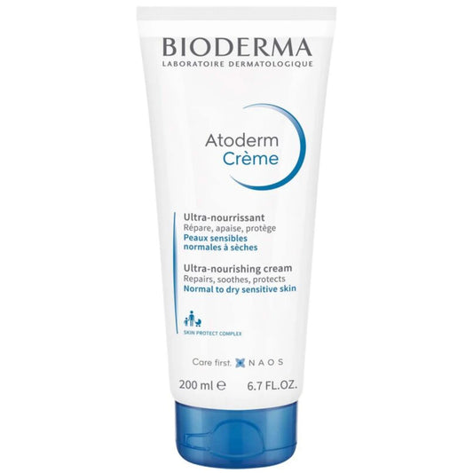 BIODERMA Atoderm Creme Ultra hoitoemulsio 200 ml sopii koko perheelle