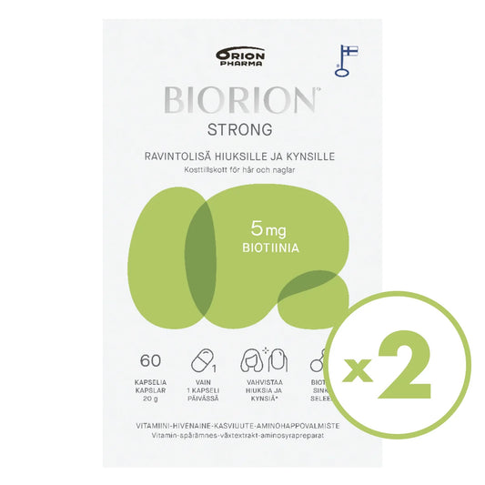 BIORION Strong 5 mg ravintolisä kapseli 2x60 kpl