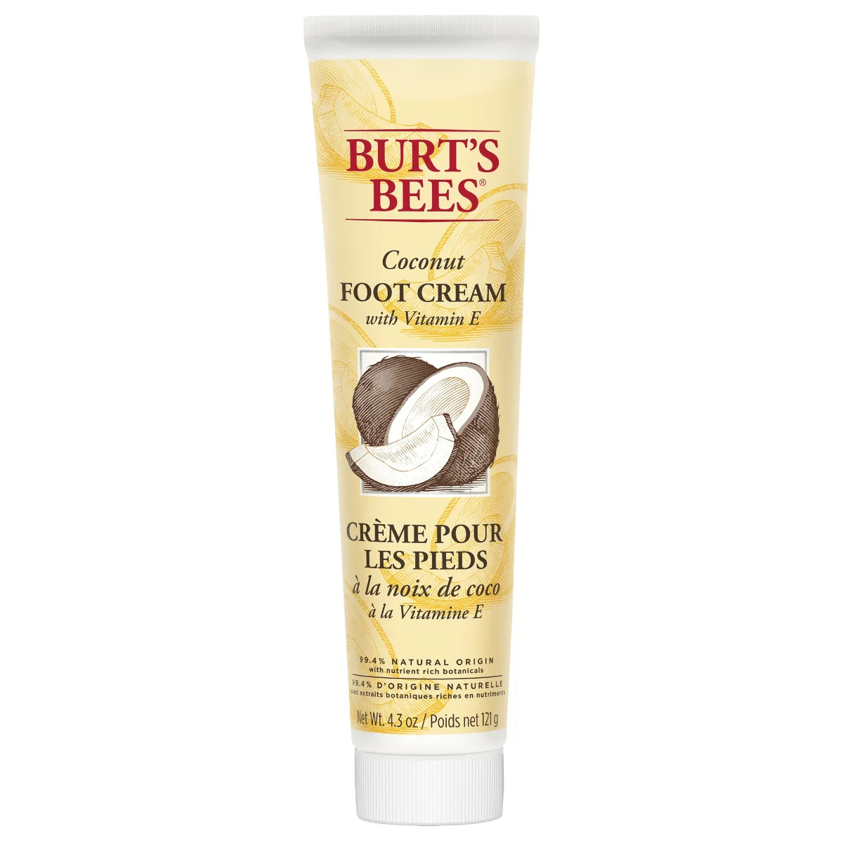 Burts Bees Foot Cream Coconut jalkavoide 120 g