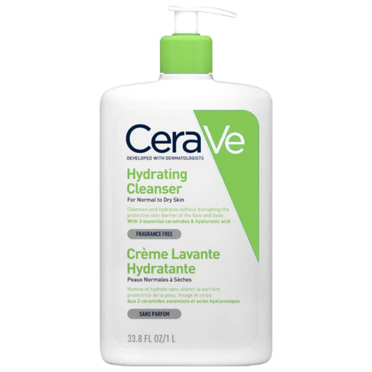 CERAVE Hydrating Cleanser puhdistustuote kampanjapakkaus 1000 ml