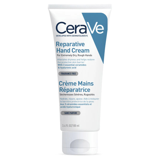 CERAVE Reparative Hand Cream 100 ml hajusteeton käsivoide kuiville käsille