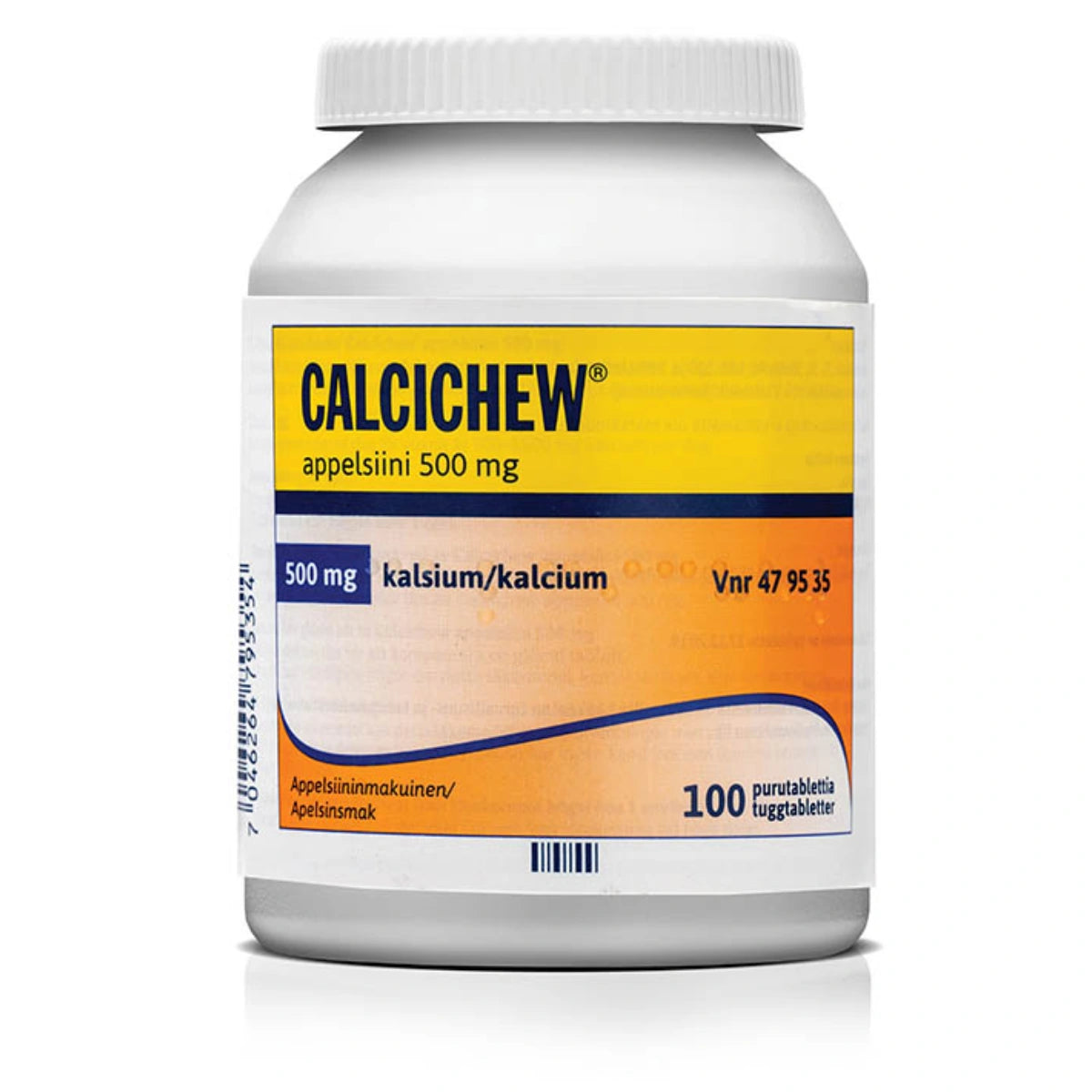 CALCICHEW Appelsiini 500 mg purutabletti 100 kpl