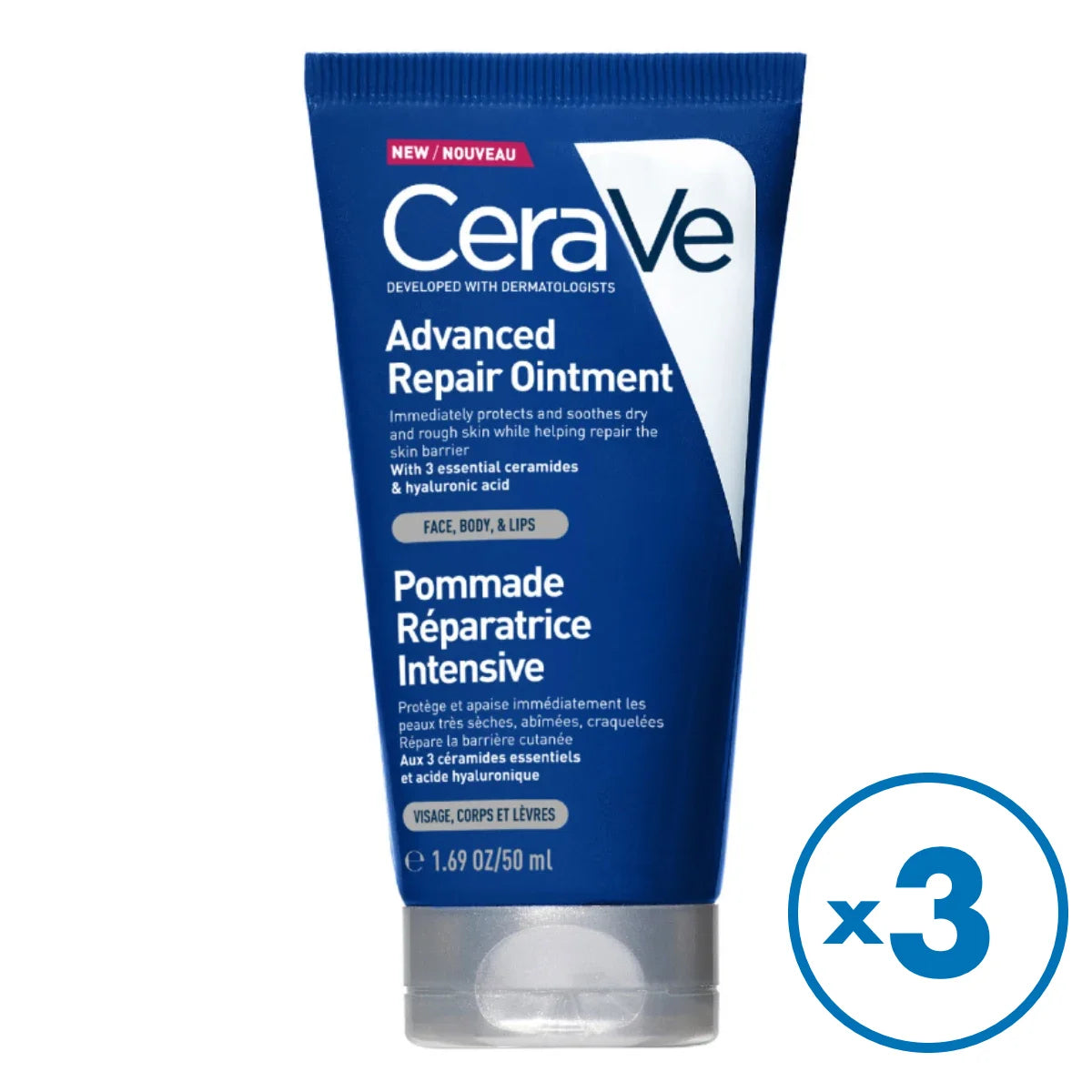 CERAVE Advanced Repair Ointment geelivoide 3x50 ml osta enemmän kerralla edullisemmin