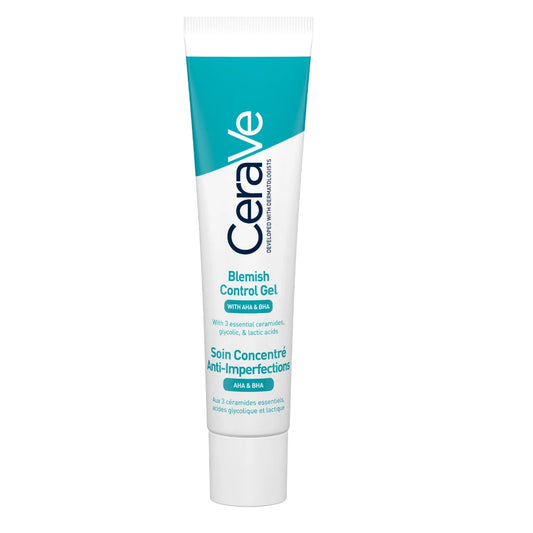 CERAVE Blemish Control Gel hajusteeton geelimäinen kasvovoide 40 ml epäpuhtaalle iholle