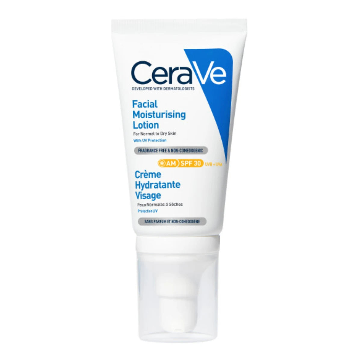 CERAVE Facial Moisturising Lotion SPF30 52 ml normaalille ja kuivalle iholle, ei tuki ihohuokosia