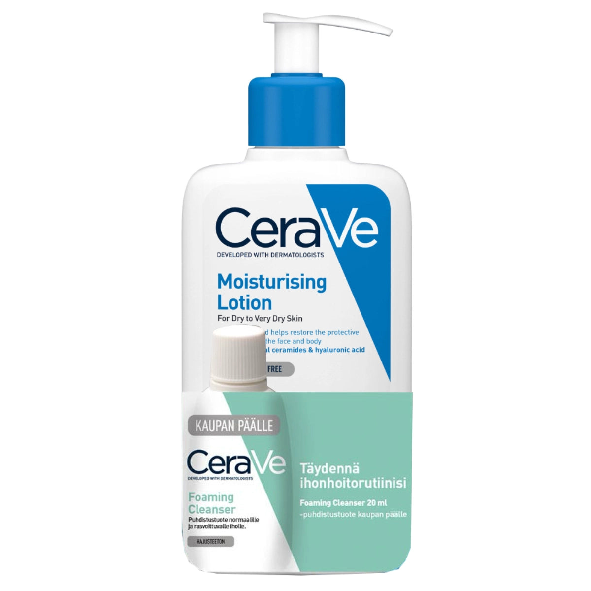 CERAVE Moisturising Lotion 236 ml + Foaming Cleanser 20 ml