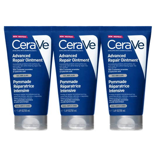 CERAVE Advanced Repair Ointment geelivoide 3x50 ml säästöpakkaus edullisemmin