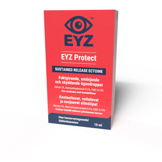 EYZ Protect Silmätipat 10 ml – Kosteuttaa, voitelee ja suojaa silmiä