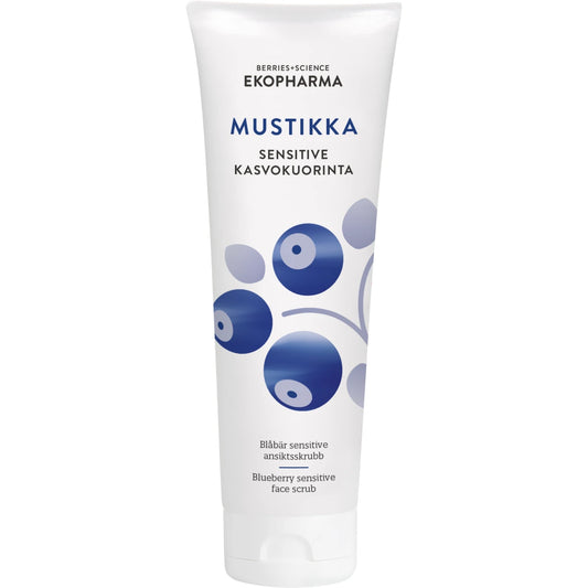 Ekopharma Mustikka Sensitive Kasvokuorinta 50 ml – Hajusteeton kasvokuorinta