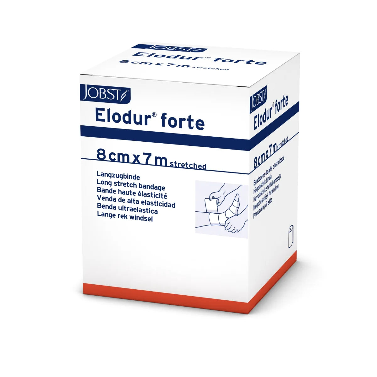 ELODUR Forte 8 cm x 7 m puristusside
