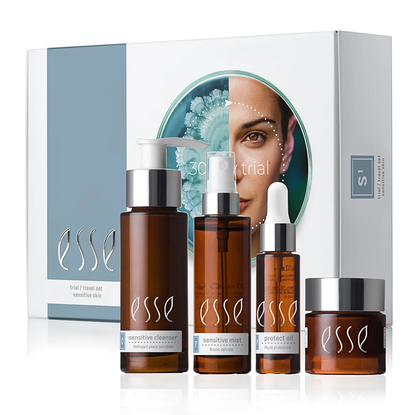 Esse Travel Set Sensitive Skin – Matkapakkaus herkälle iholle