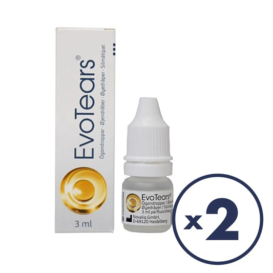 EVOTEARS silmätippa 2x3 ml 