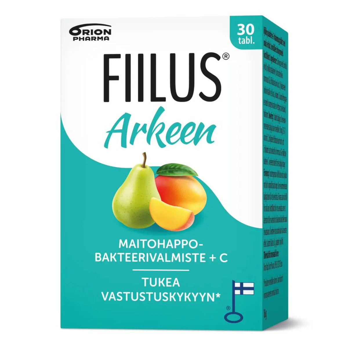 Fiilus Arkeen +C Hedelmä 30 purutabl