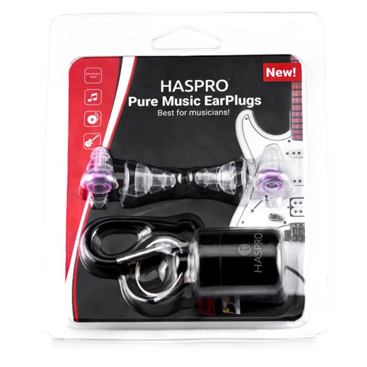 HASPRO Pure Music silikonikorvatulpat 1 pari