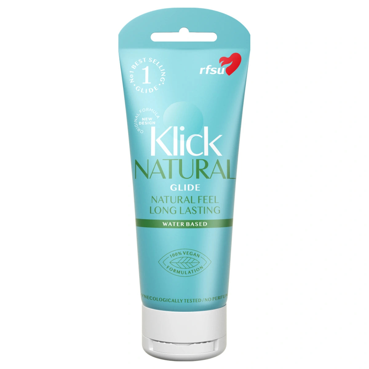 KLICK Natural liukuvoide 100 ml vesipohjainen, maitohappobakteereita sisältävä liukuvoide