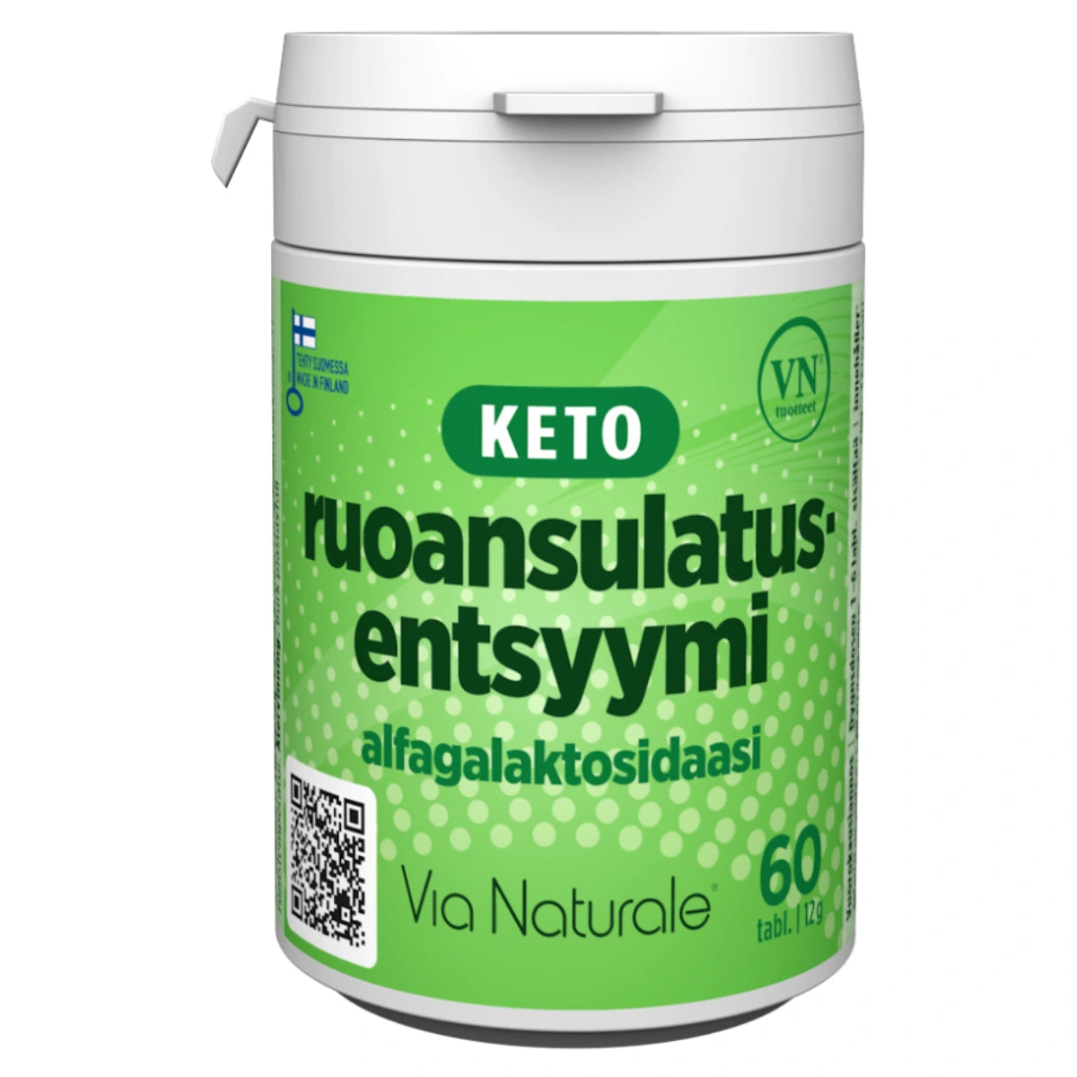 KETO Ruoansulatusentsyymi tabletti 60 kpl