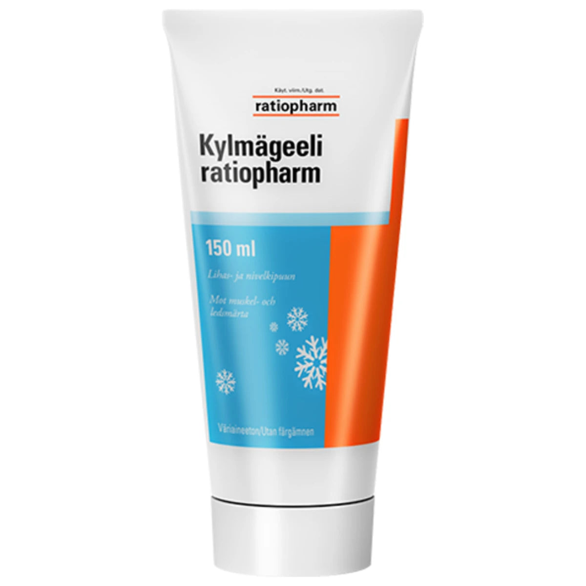 Kylmägeeli Ratiopharm 150 ml lihas- ja niveloireisiin