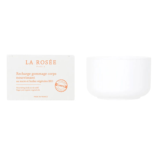 La Rosée Refillable Nourishing Body Scrub Refill 200 g – Uudelleentäyttö vartalonkuorinnalle