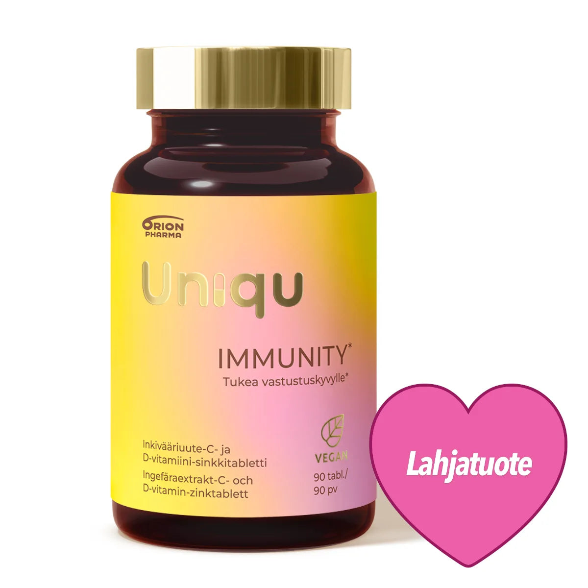 Lahjatuote Uniqu Immunity 90 tabl