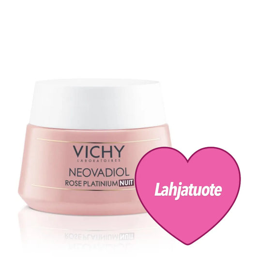 Lahjatuote Vichy Rose Platinum yövoide 15 ml