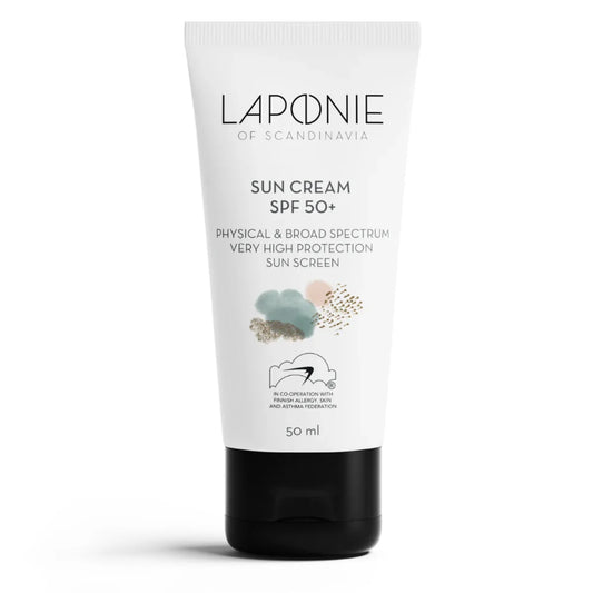 Laponie of Scandinavia Sun Cream SPF 50+ 50 ml – Erittäin korkean suojan aurinkovoide herkälle iholle