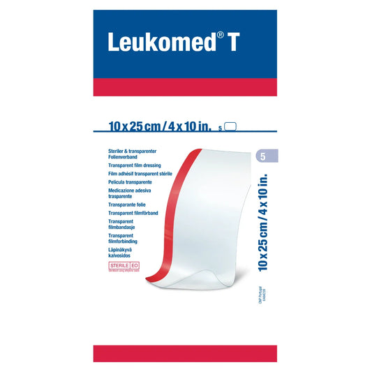 Leukomed® T – Läpinäkyvä steriili kalvosidos haavojen ja katetrien suojaukseen