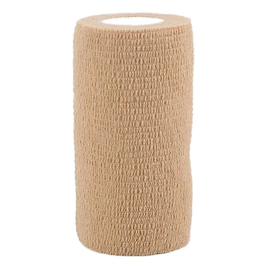 Lumocare itsekiinnittyvä tukiside 7,5 cm x 4,5 m beige 1 kpl