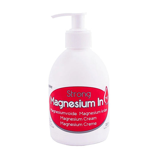 MAGNESIUM In Strong magnesiumvoide 300 ml auttaa lihaksia rentoutumaan lihaskramppien ja -arkuuden yhteydessä