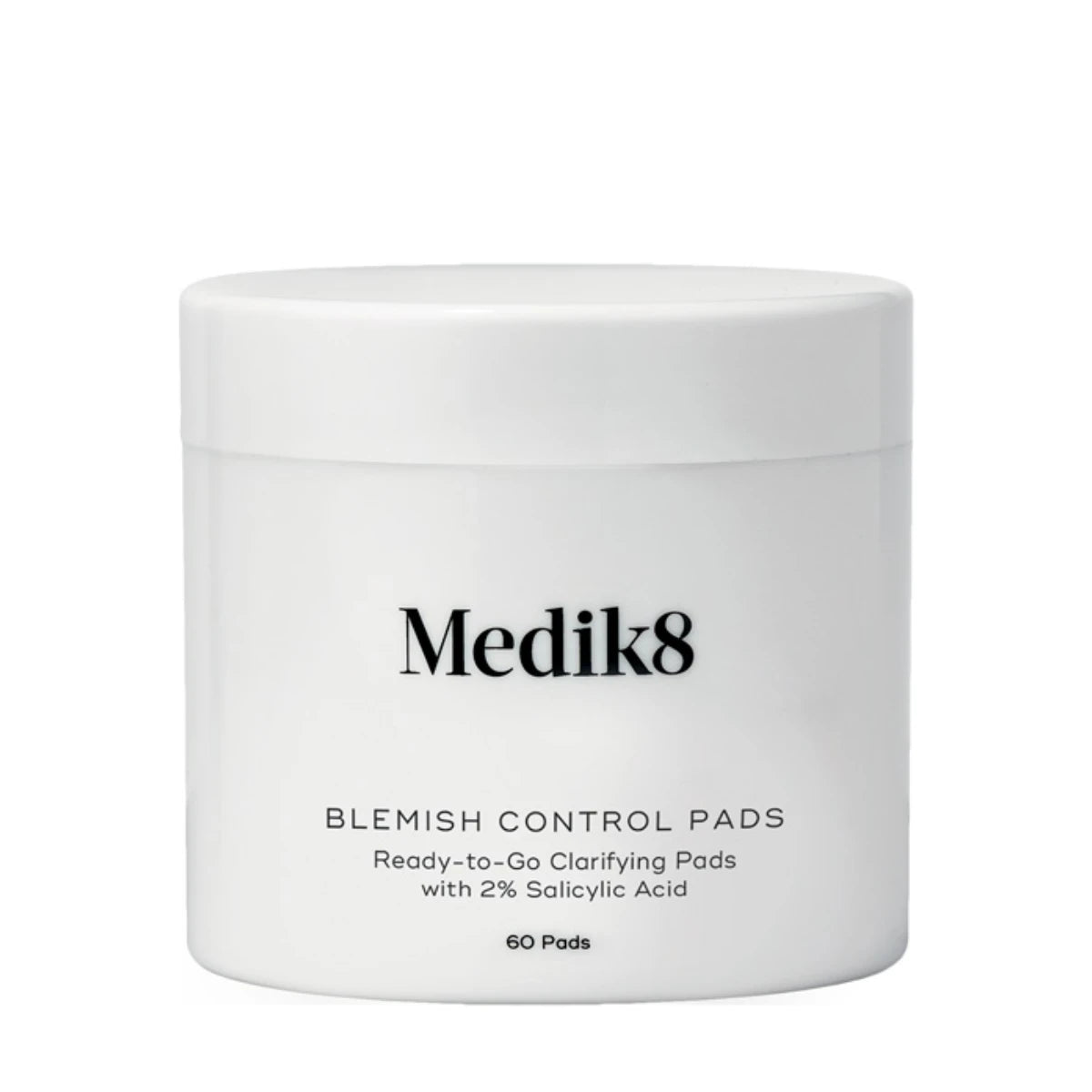 MEDIK8 Blemish Control Pads 60 kpl – Alkoholittomat hoitolaput epäpuhtauksiin