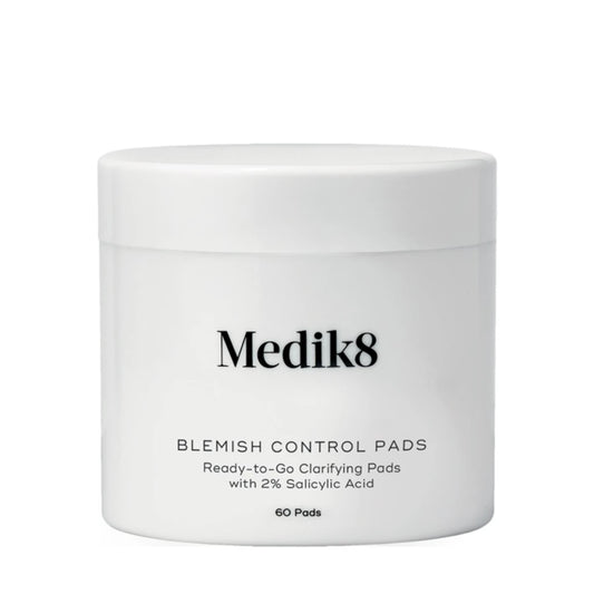 MEDIK8 Blemish Control Pads 60 kpl – Alkoholittomat hoitolaput epäpuhtauksiin