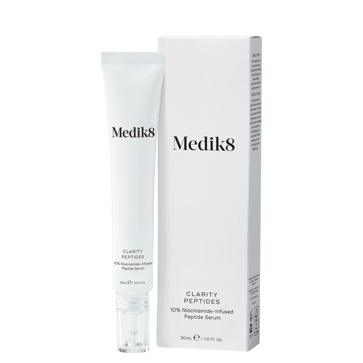 MEDIK8 Clarity Peptides kasvoseerumi 30 ml rauhoittaa ja kosteuttaa ihoa