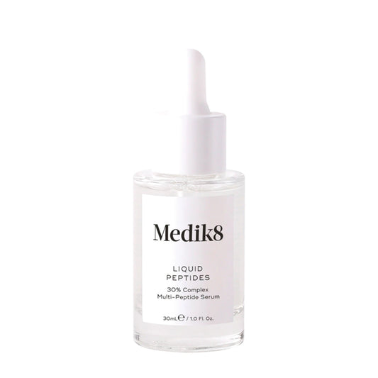 MEDIK8 Liquid Peptides 30 ml kasvoseerumi juonteiden ja ryppyjen tasoittamiseen