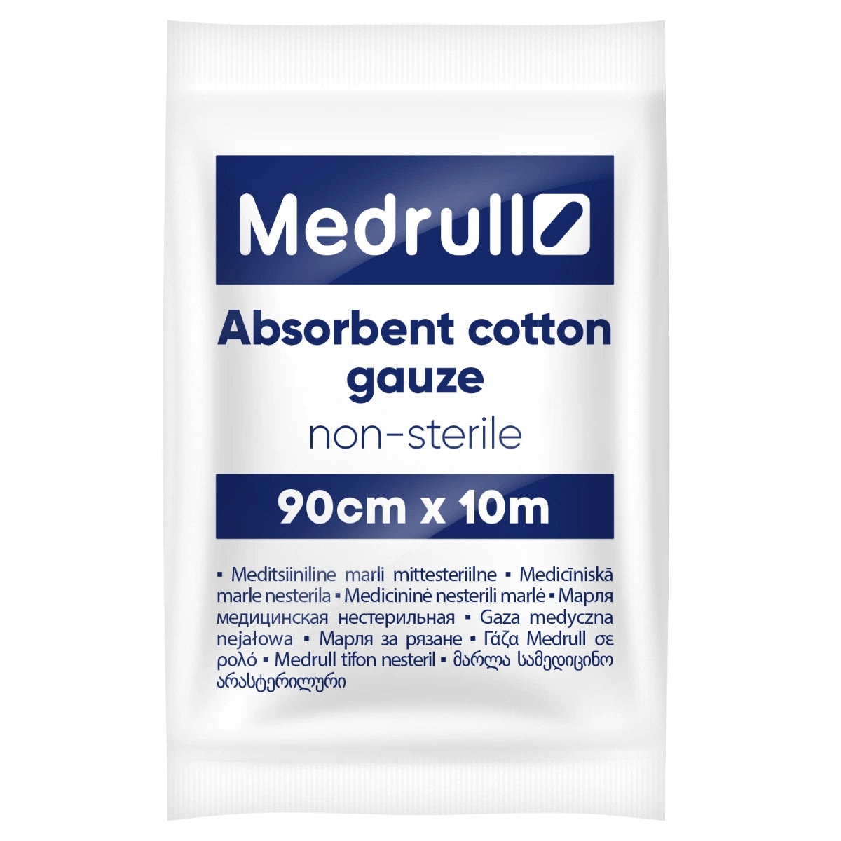 Medrull Medical Gauze lääketieteellinen sideharso 90 cm x 10 m