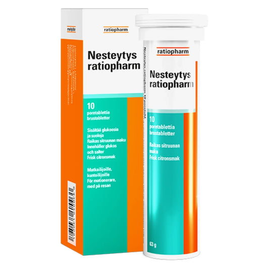 NESTEYTYS Ratiopharm poretabletti 10 kpl