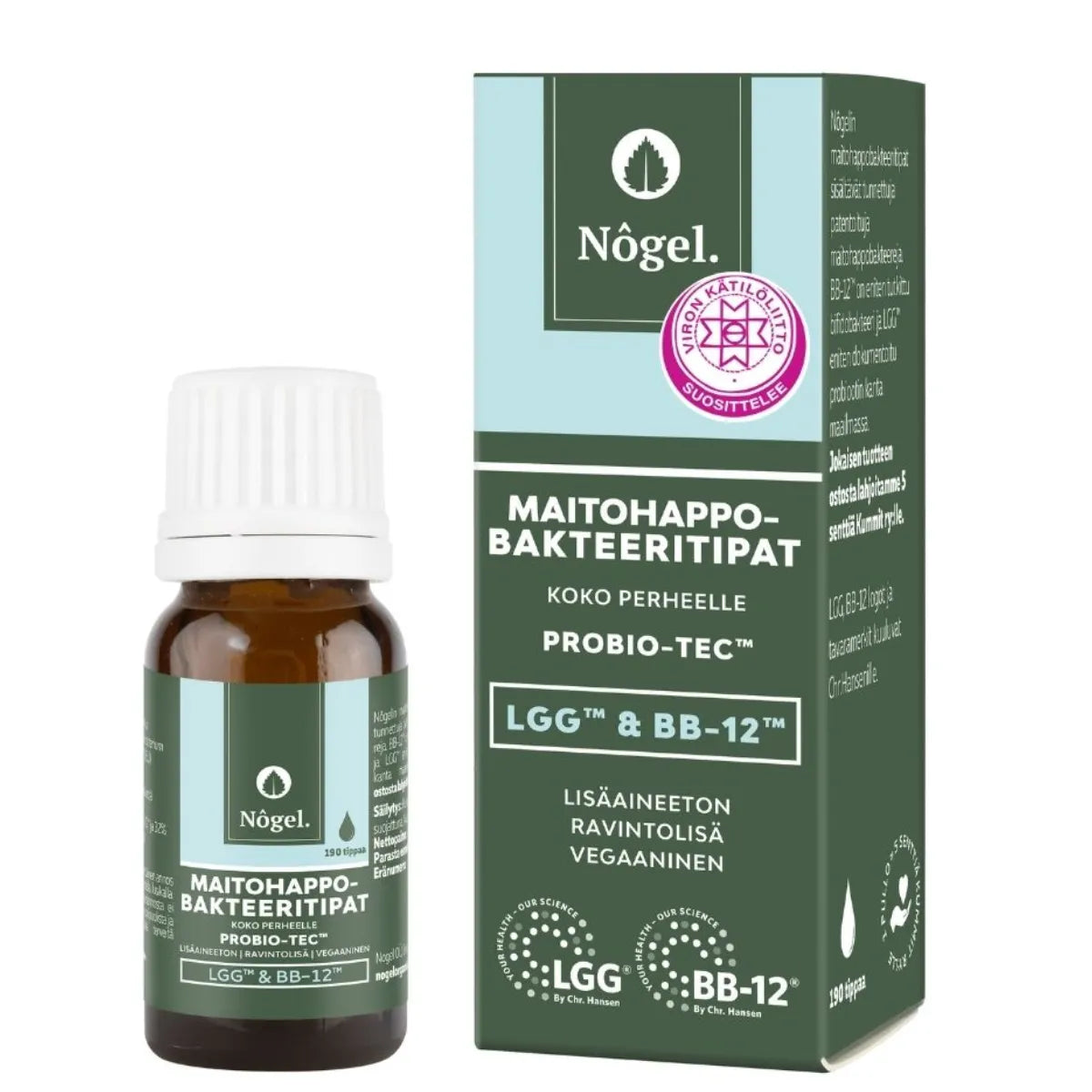 NOGEL Maitohappobakteeritipat Probio-Tec 8 ml