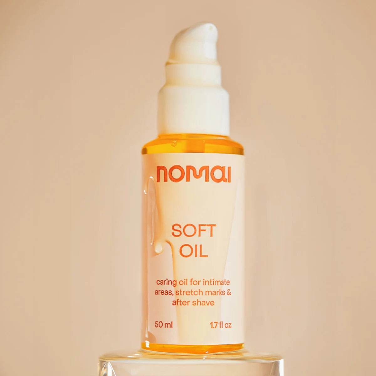 NOMAI Soft Oil intiimi- ja vartaloöljy 50 ml pehmeä öljy sopii myös raskausaikana