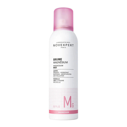 NOVEXPERT Magnesium Mist kasvosuihke 150 ml rauhoittaa ärtynyttä ihoa