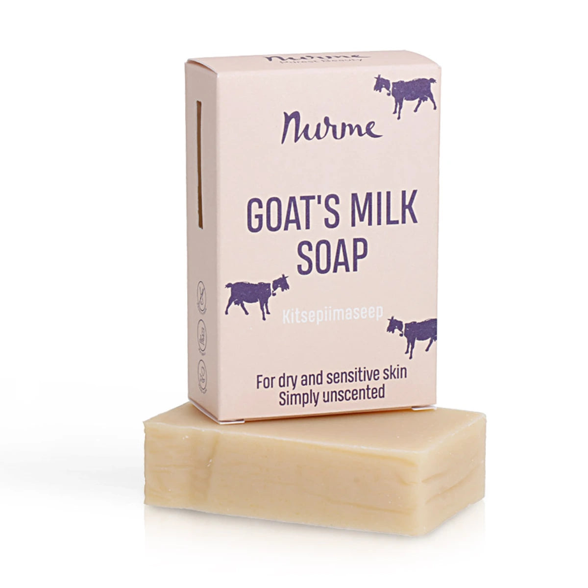 Nurme Goat’s Milk Soap Vuohenmaitopalasaippua 100 g