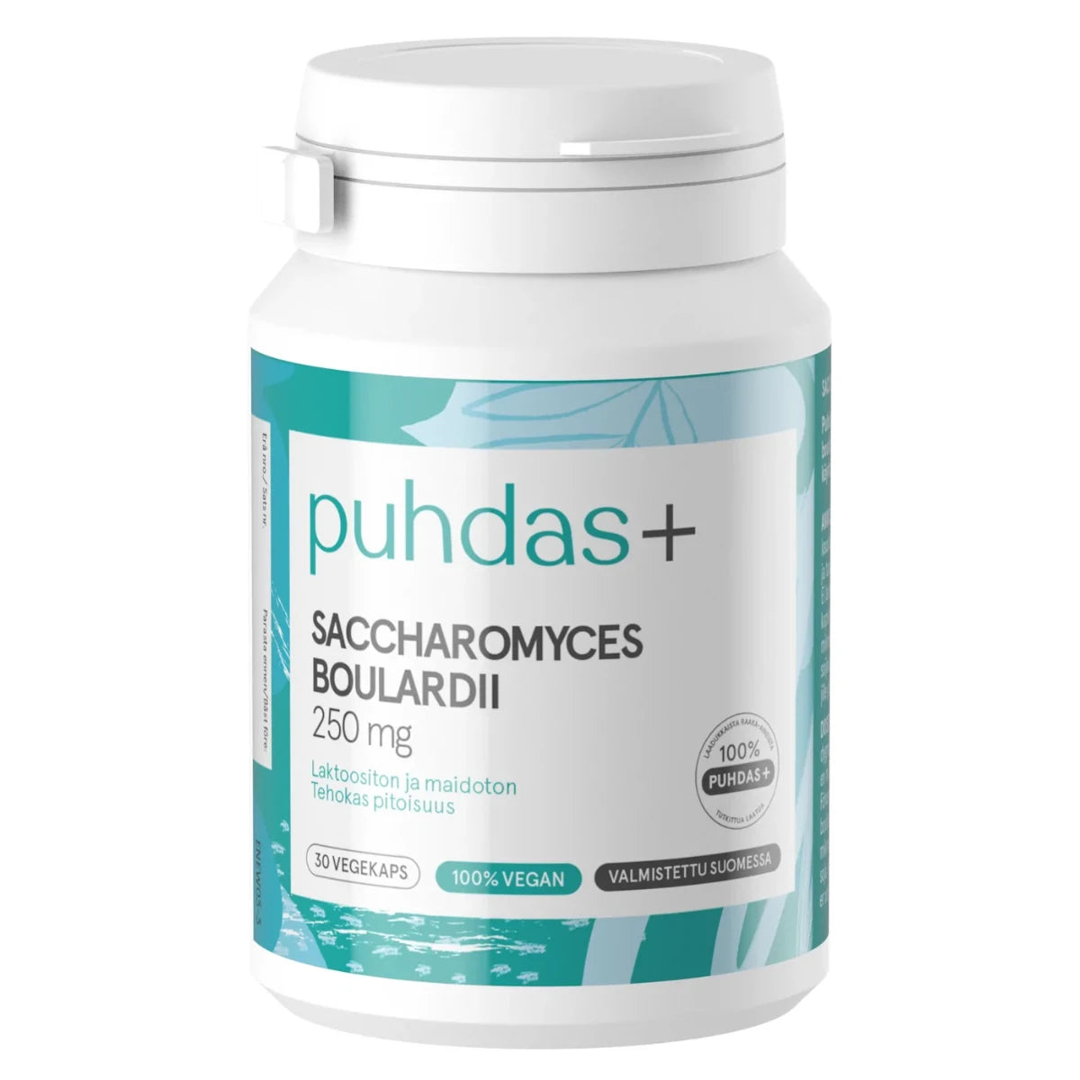 PUHDAS+ Saccharomyces boulardii 250 mg kapseli 30 kpl