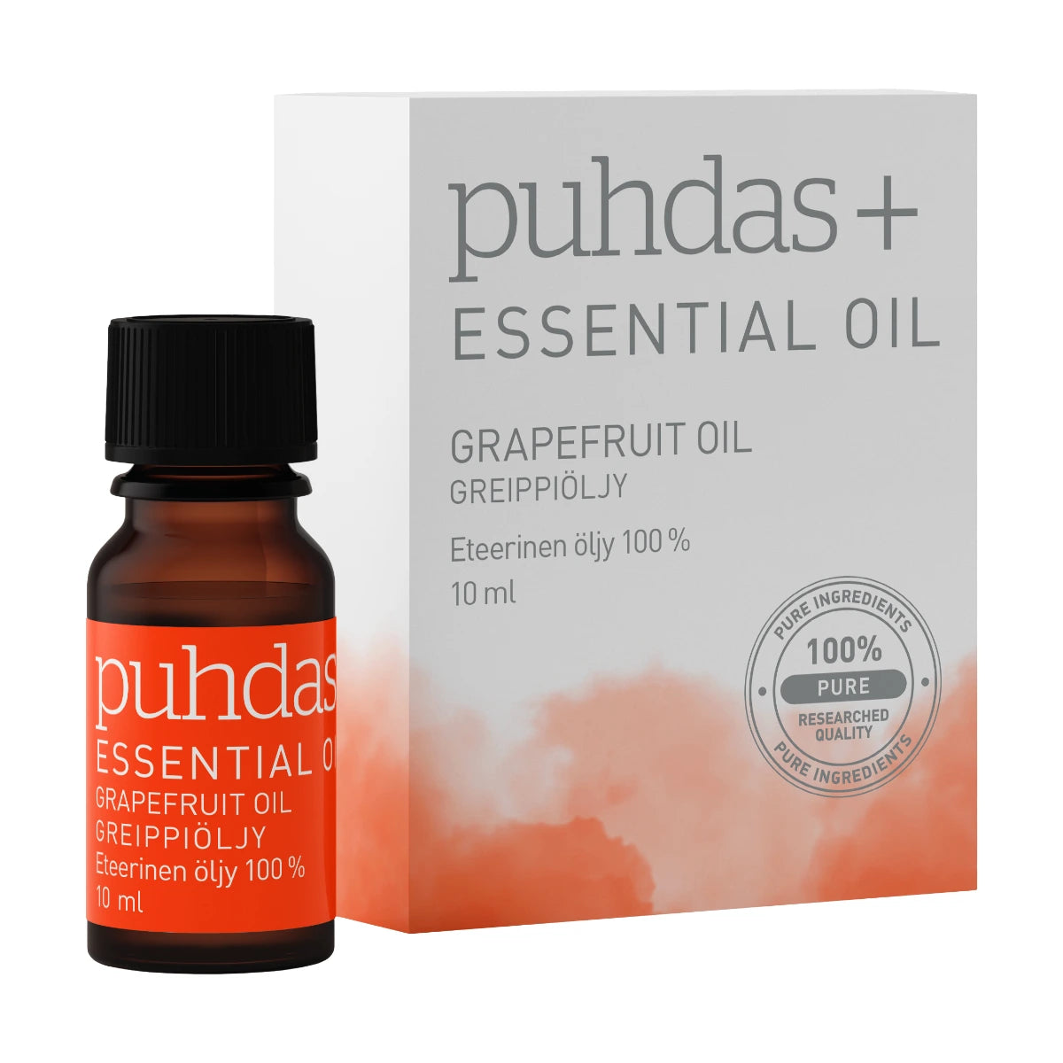 Puhdas+ 100 % Premium essential oil, Grapefruit 10 ml