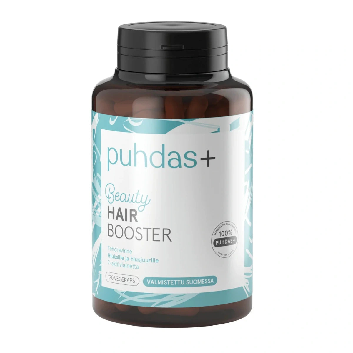 PUHDAS+ Hair Booster kapseli 120 kpl hiusten hyvinvoinnille