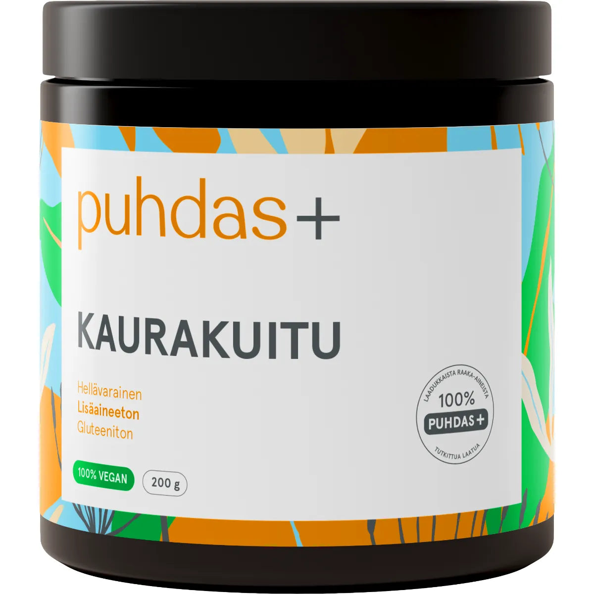 PUHDAS+ Kaurakuitu 200 g gluteeniton kuidunlähde